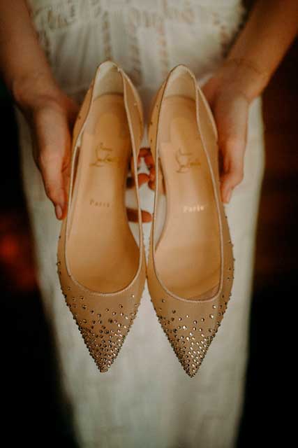 Préparatifs de la mariée