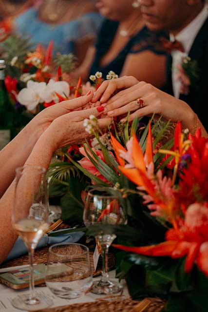 Design de mariage tropical par Mon Réel Évènement - Wedding planner Guadeloupe