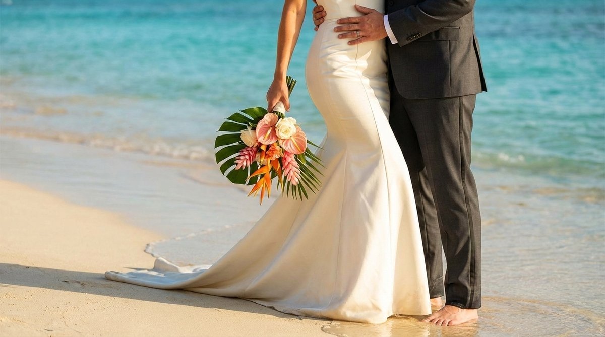 Cérémonie de mariage sur la plage en Guadeloupe - Wedding planner